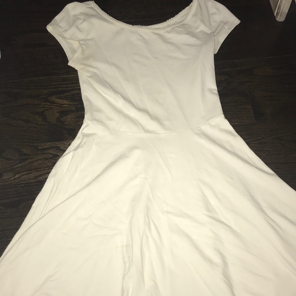 Cream skater girl dress